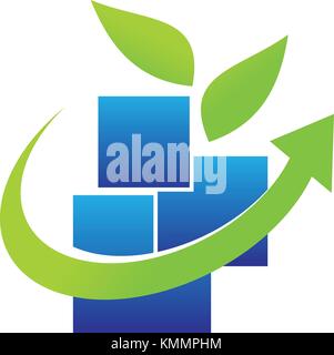 Health Life Center Technology Stock Vector