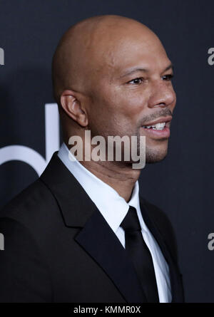 21st Annual Hollywood Film Awards, held at the Beverly Hilton Hotel in Beverly Hills, California.  Featuring: Common Where: Beverly Hills, California, United States When: 05 Nov 2017 Credit: Brian To/WENN.com Stock Photo