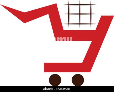 One Stop Shopping Stock Vector