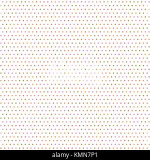 Seamless Modern Vector Pattern With Dots Stock Vector