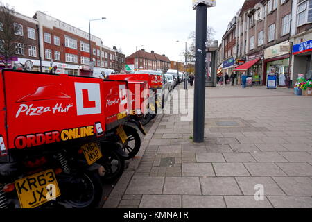 Pizza Hut on Kingsbury High Street, London, United Kingdom Stock Photo