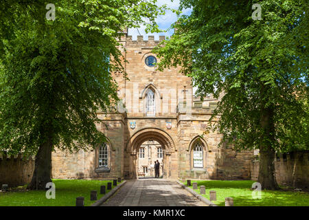 Durham Castle england durham england durham university college within the norman castle durham county durham uk gb england Europe Stock Photo