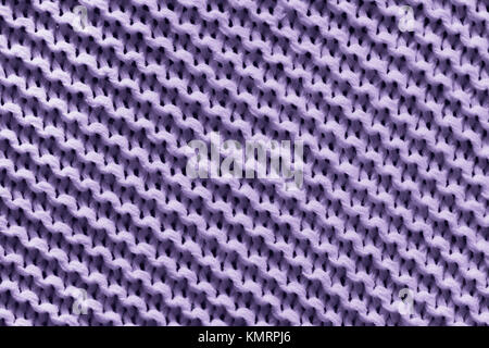 White knitted texture macro Stock Photo