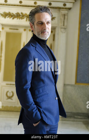 Ernesto Alterio poses during the presentation of TROYANAS at the Teatro Español de Madrid.  Featuring: Ernesto Alterio Where: Madrid, Spain When: 07 Nov 2017 Credit: Oscar Gonzalez/WENN.com Stock Photo