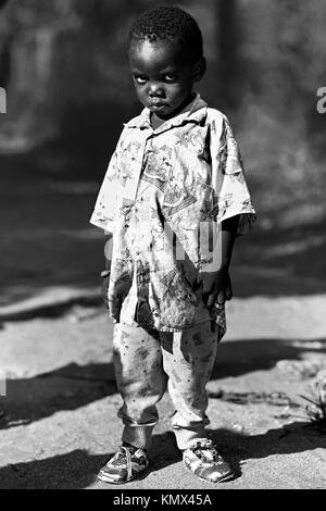 Young boy, Mombassa, Kenya, Africa Stock Photo