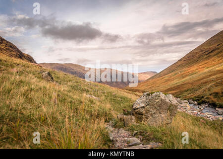 Autumn mountain panorama Glencoe - Scotland