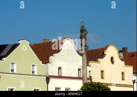 Czech Republic, Nove Mesto nad Metuji (Neustadt an der Mettau), Stock Photo