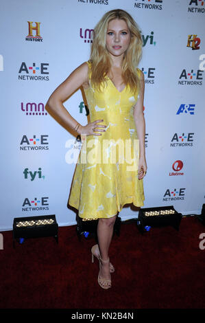 Katheryn Winnick attends the A+E Networks 2015 Upfront at the Park ...