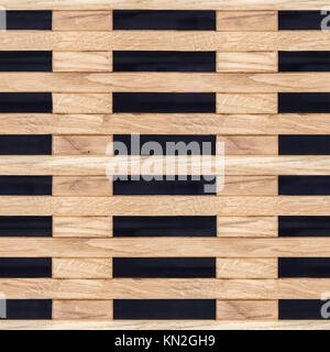 wooden lattice seamless pattern Stock Photo