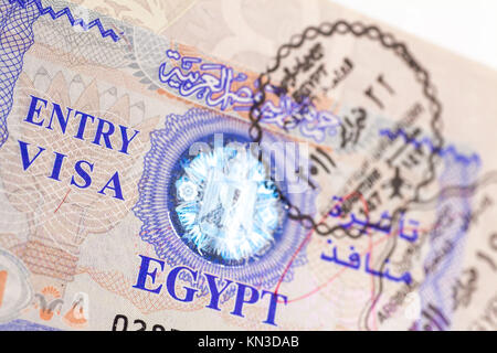 passport with egyptian visa and stamps Stock Photo: 50694016 - Alamy