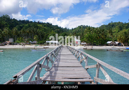 Labuana Beach, Donggala, Central Sulawesi, Indonesia Stock Photo