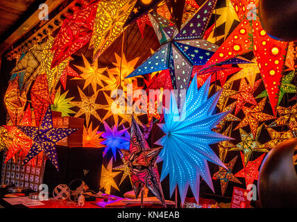 Christmas market in Munich, Bavaria, Germany, Europe Stock Photo