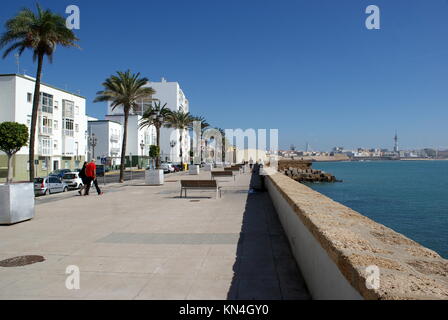 Cadiz waterfront, Cadiz, Spain Stock Photo