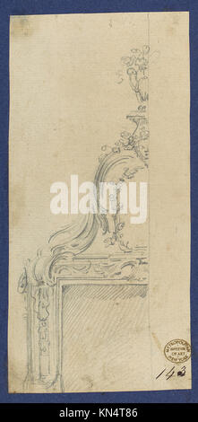 Chimneypiece, in Chippendale Drawings, Vol. I MET DP104195 344525 Stock Photo