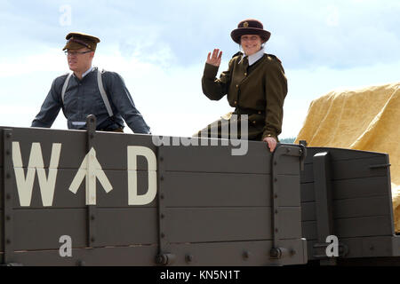 WW 1 Convoy from Bovington Stock Photo