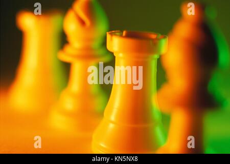 Close-up Of A Rook Chess Piece Stock Photo, Picture and Royalty Free Image.  Image 10236223.