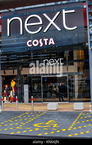 Next and Costa coffee store Rushden Lakes Northamptonshire UK Stock ...