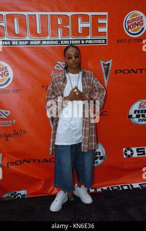 MIAMI - OCTOBER 10: Oowee arrives at the 2004 Source Hip-Hop Music Awards at the James L. Knight Center October 10, 2004 in Miami, Florida.   People:  Oowee Stock Photo