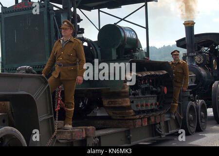 WW 1 Convoy from Bovington Stock Photo