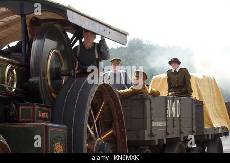 WW 1 Convoy from Bovington Stock Photo