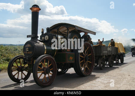 WW 1 Convoy from Bovington Stock Photo