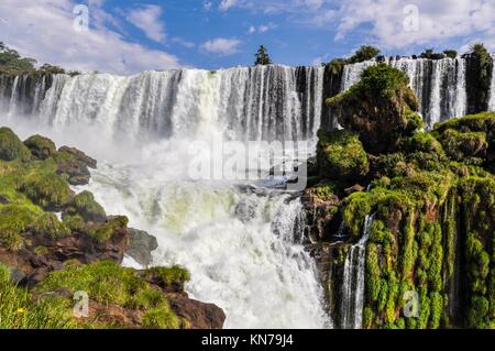San Andres at Iguazu Falls, one of the New Seven Wonders of Nature, Argentina.
