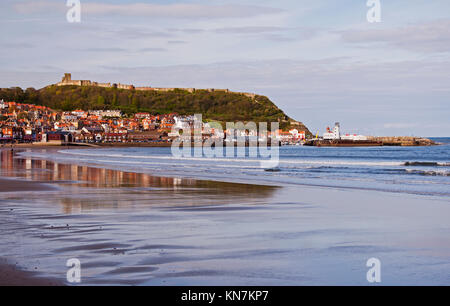 Scarborough on the North Yorkshire East Coast Stock Photo