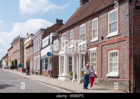 Period buildings, High Street, Hungerford, Berkshire, England, United Kingdom Stock Photo