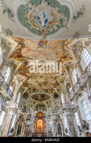 Pilgrimage church Birnau, Unteruhldingen, Baden Wurttemberg, Germany Stock Photo