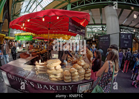 Borough Market, bakery, Southwalk, London Bridge Quartier, London Stock Photo