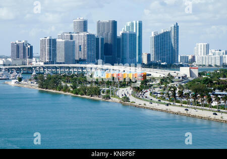 Highway bridges in Miami, USA Stock Photo - Alamy