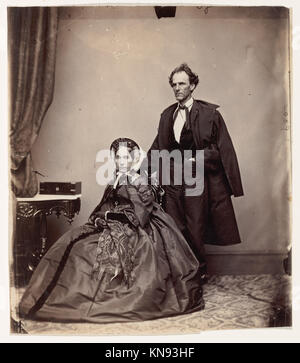 -Senator and Mrs. James Henry Lane- MET DP-387-001 283187 Stock Photo