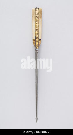 This Kard dagger features a curved blade, exemplifying historical ...