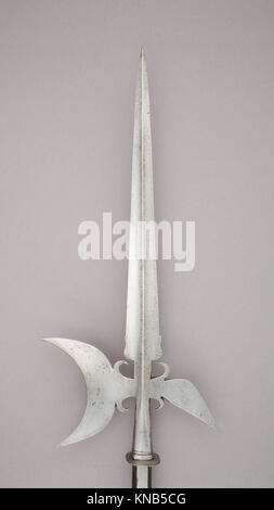 A halberd illustrating battle use and military technology, reflecting ...