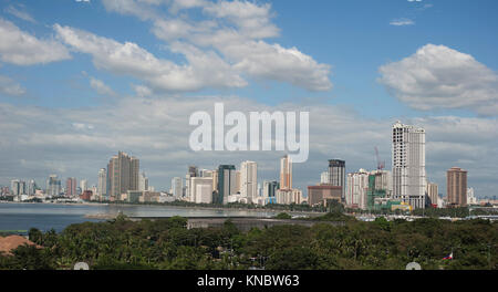 Manila skyline, Philippines, South East Asia Stock Photo