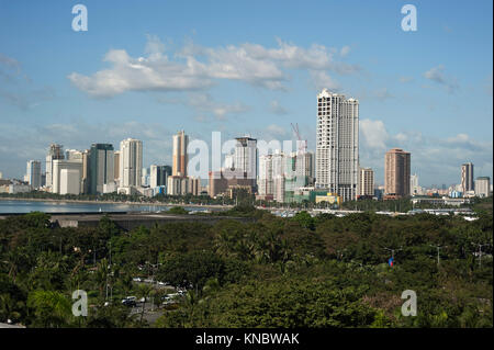 Manila skyline, Philippines, South East Asia Stock Photo