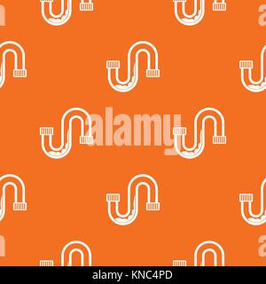 Clog in the pipe pattern seamless Stock Vector