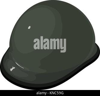 Helmet equestrian icon, isometric 3d style Stock Vector