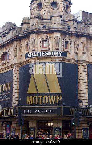 Motown the Musical at the Shaftesbury Theatre, London Stock Photo