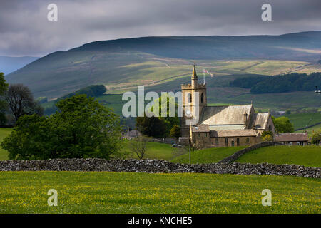 Hawes Church; Wensleydale; Yorkshire; UK Stock Photo