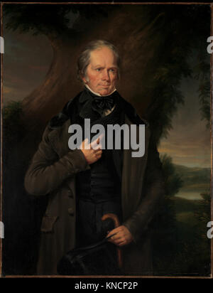Henry Clay Sr (April 12, 1777 to June 29, 1852), byname The Great Pacificator or The Great Compromiser, American Attorney and Statesman Stock Photo