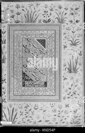 Portrait of Jadun Rai Deccani , Folio from the Shah Jahan Album MET 162801 451295 Stock Photo