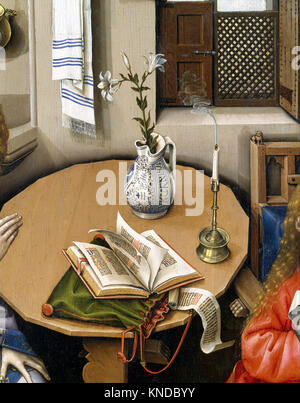 Annunciation Triptych (Merode Altarpiece) MET DT7255 470304 Stock Photo