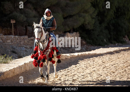 Scenes from the ancient Nabayean city of Petra, Jordan Stock Photo