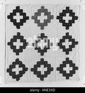Doll Quilt, Chimney Sweep pattern MET 256810 13669 Stock Photo