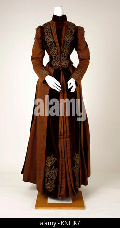 Dress. Date: ca. 1880; Culture: American; Medium: silk