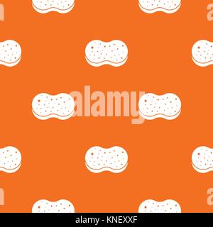 Sponge foam pattern seamless Stock Vector