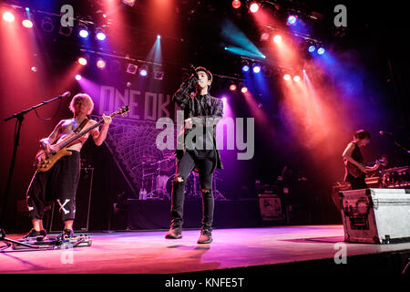 The Japanese rock band ONE OK ROCK performs a live concert at X
