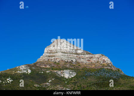 The rock formation known as Lion's Head in Cape Town, South Africa Stock Photo