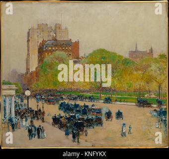 Spring Morning in the Heart of the City. Artist: Childe Hassam (American, Dorchester, Massachusetts 1859-1935 East Hampton, New York); Date: 1890,